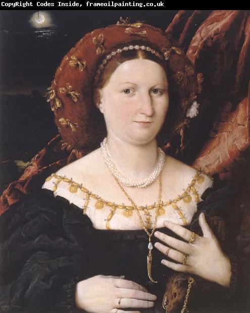 Lorenzo Lotto Portrat of the Lucina Brembati